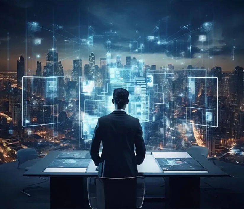 A hand pointing to a search bar, symbolizing Trinergy’s expertise in enhancing online business visibility through SEO strategies.