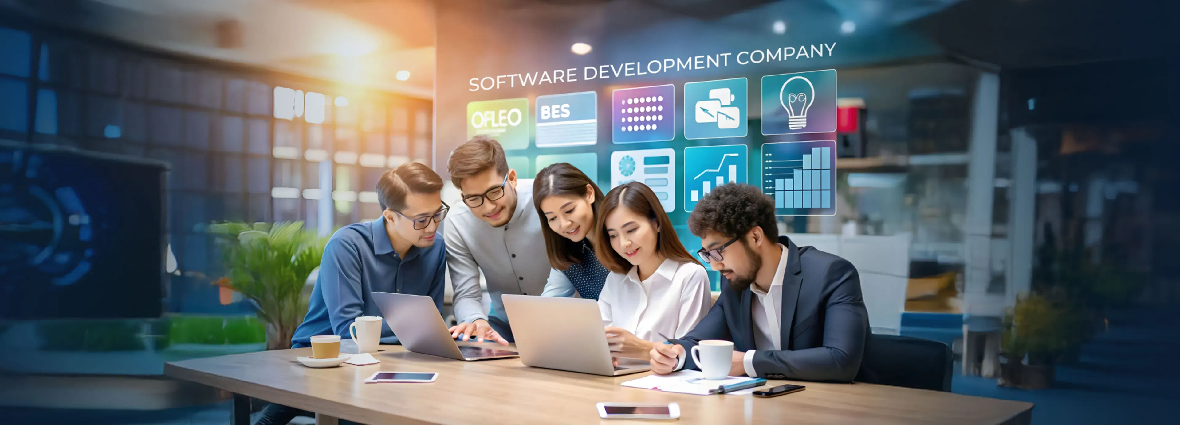 A hand pointing to a search bar, symbolizing Trinergy’s expertise in enhancing online business visibility through SEO strategies.