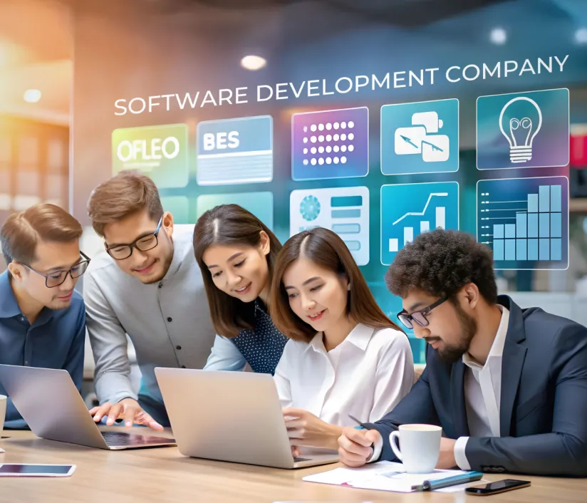 A hand pointing to a search bar, symbolizing Trinergy’s expertise in enhancing online business visibility through SEO strategies.