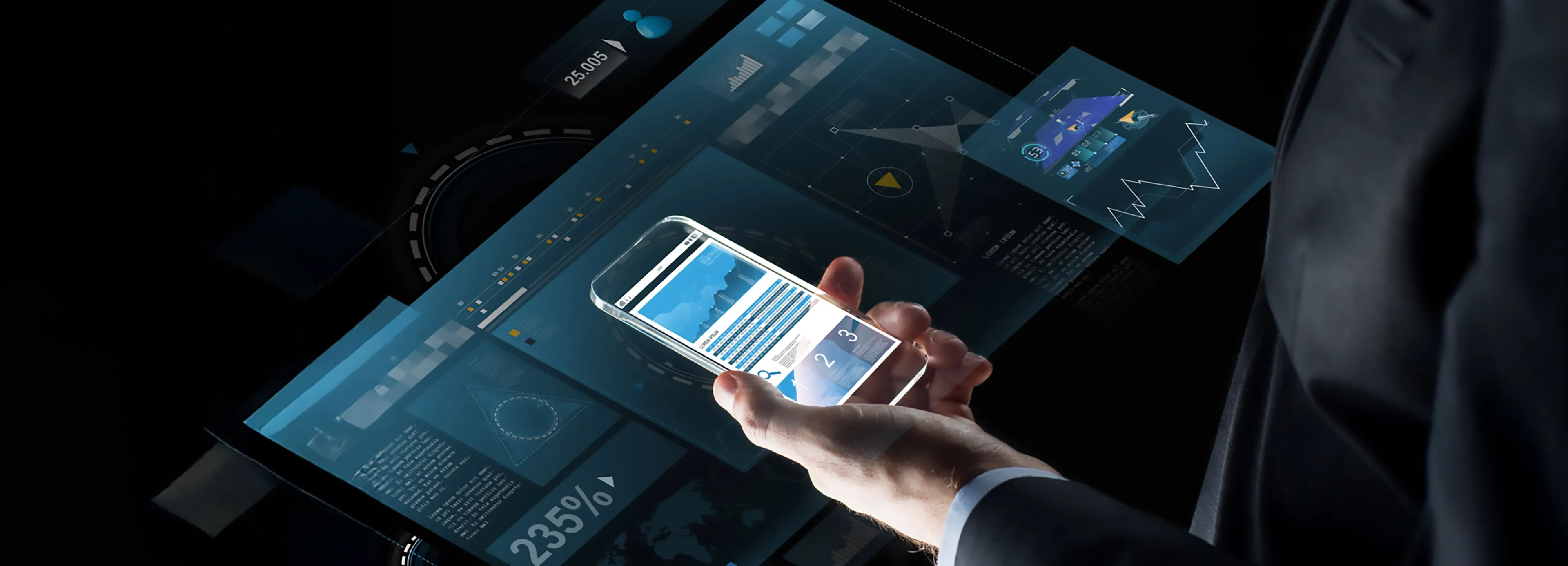 Diagram showing the mobile app development lifecycle from planning and design to development, testing, deployment, and post-launch maintenance for secure, scalable apps.