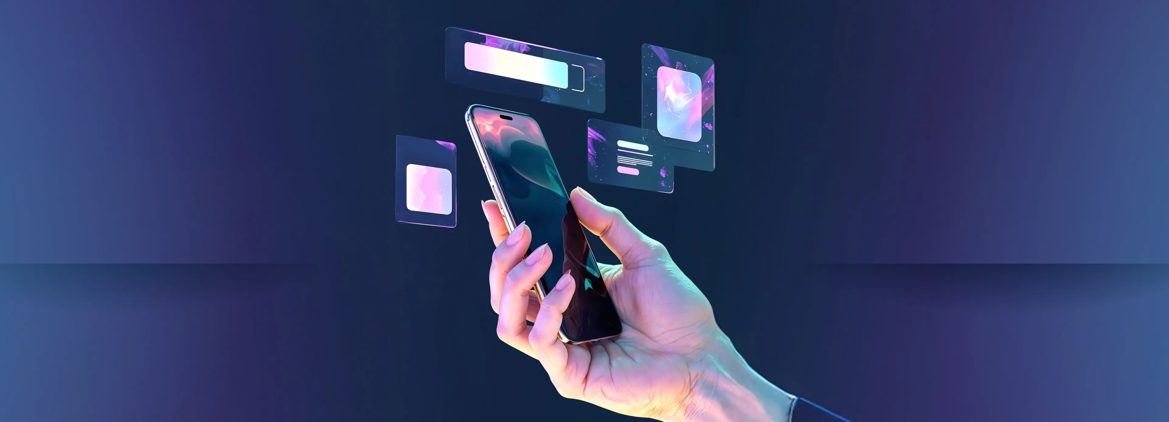 A hand pointing to a search bar, symbolizing Trinergy’s expertise in enhancing online business visibility through SEO strategies.