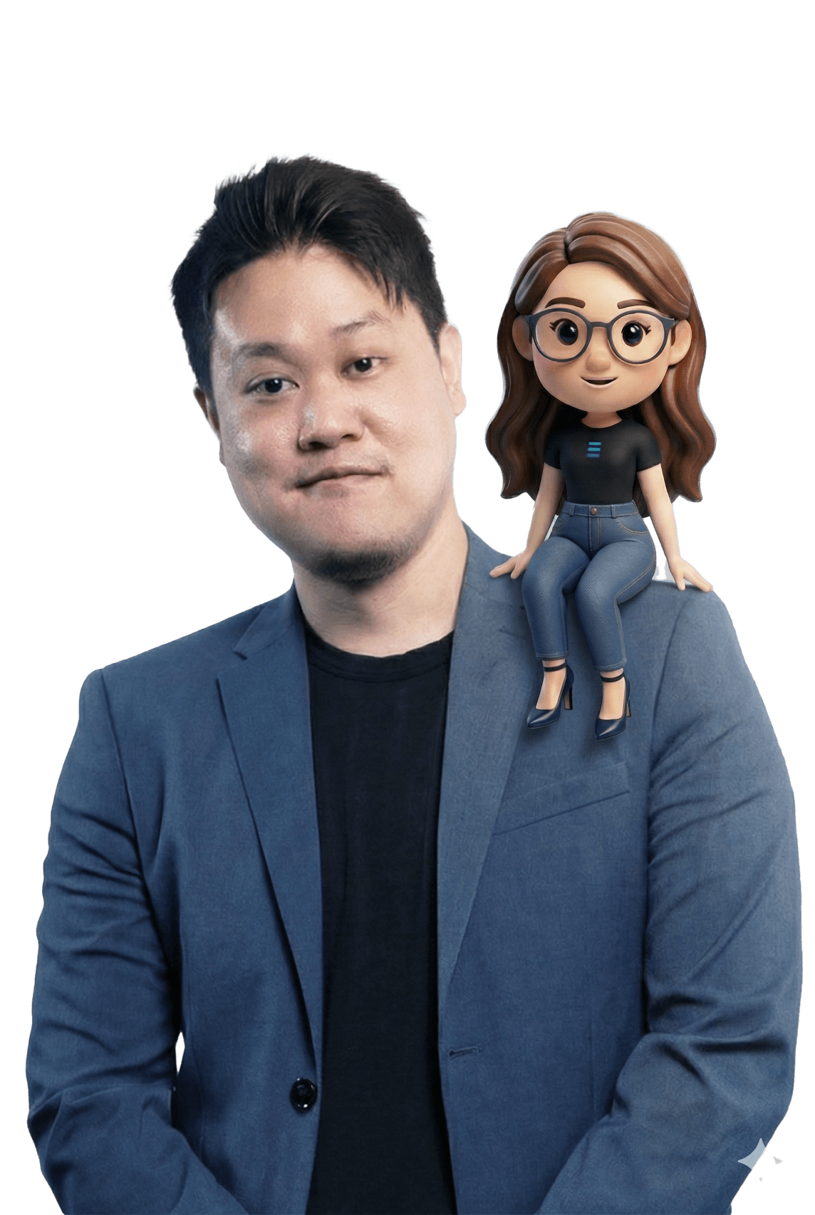 Chris Wong, Chief Creative Officer at Trinergy, emphasizing the power of creativity in delivering impactful results.